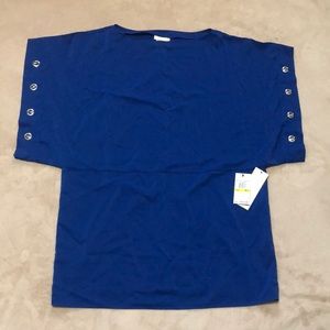 Michael Kors blue cover up